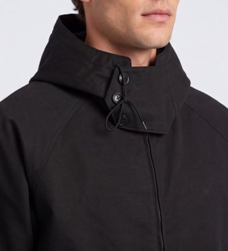 Ten c Czarny anorak