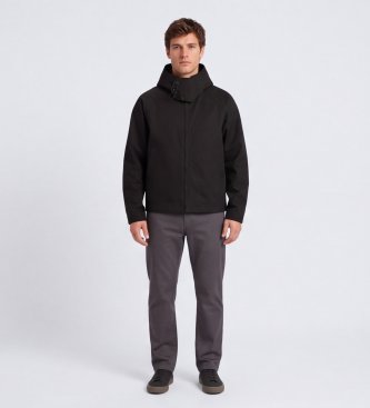 Ten c Czarny anorak