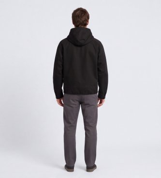 Ten c Czarny anorak