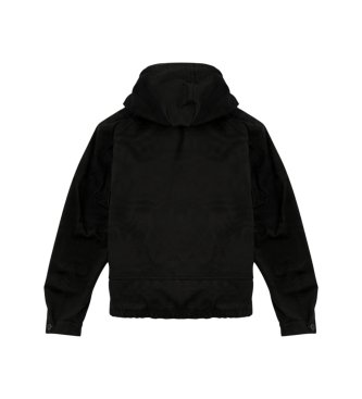 Ten c Czarny anorak