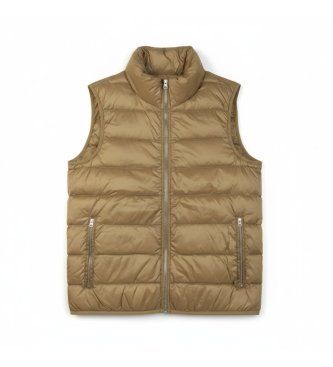 Ten c Colete Down Liner castanho