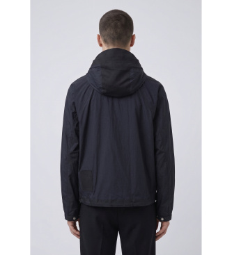 Ten c Wind Combo prozorna jakna mornarske barve