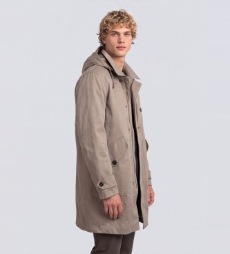 Ten c Brązowa parka Ice Storm Car