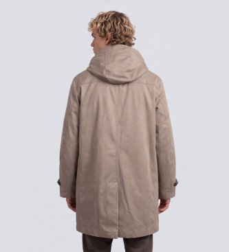 Ten c Brązowa parka Ice Storm Car