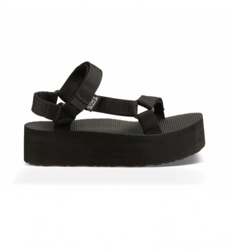 Teva Sandaler W Flatform Universal svart -Platformhjd: 5,7 cm