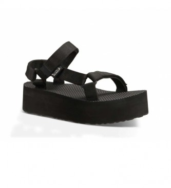 Teva Sandali W Flatform Universal black -Višina podplata: 5,7 cm