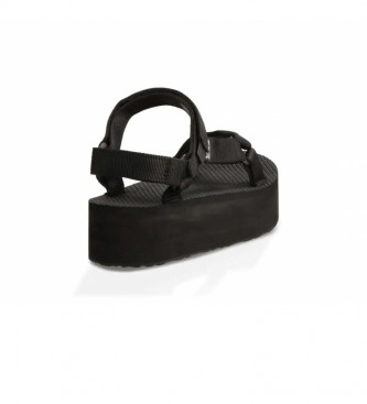 Teva Sandali W Flatform Universal black -Višina podplata: 5,7 cm