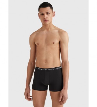 Tommy Hilfiger 3 Pack of Trunk Essentials Logo Boxers black