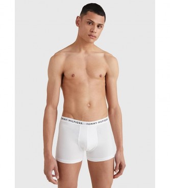 Tommy Hilfiger Trs pacotes de boxers UM0UM022030WS branco, marinho, vermelho