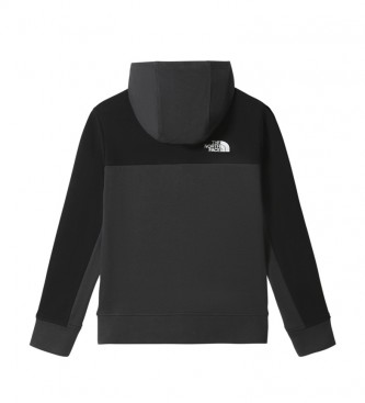 The North Face Sweatshirt B Slacker Full Zip black, gray