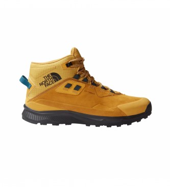 The North Face Leather boots Cragstone yellow