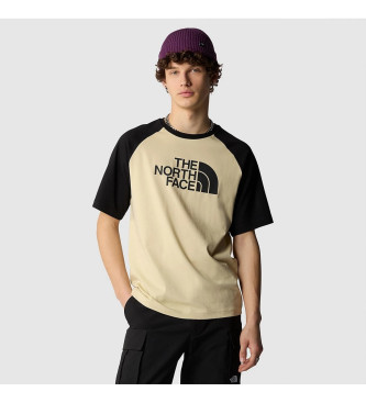 The North Face T-shirt raglan Easy white,beige