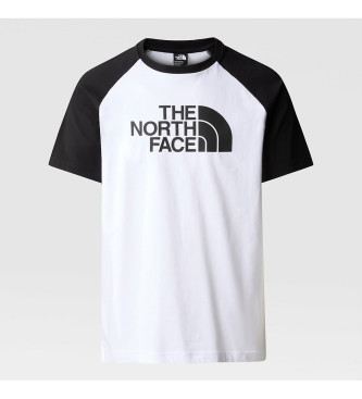 The North Face Raglan T-shirt Easy wit,zwart