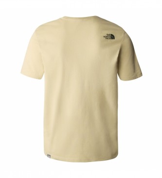 The North Face T-shirt Easy yellow