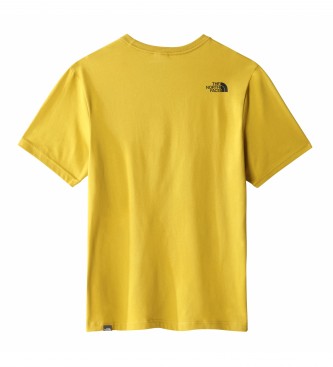 The North Face T-shirt Easy Tee amarela