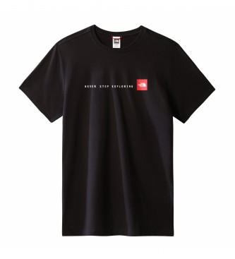 The North Face T-shirt M S/S Never Stop Exploring black