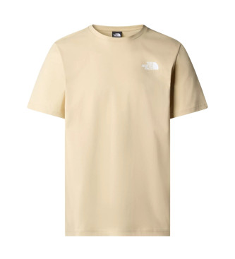 The North Face T-shirt beige Celebration di Redbox