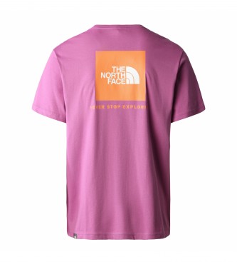 The North Face Redbox lila T-shirt