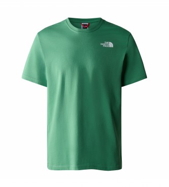 The North Face Redbox groen T-shirt