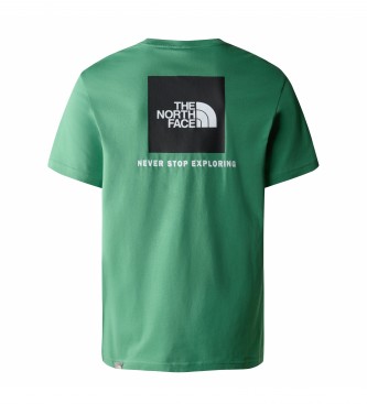 The North Face Redbox groen T-shirt
