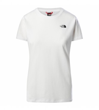 The North Face T-shirt Simple Dome blanc