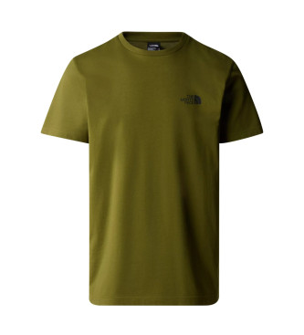The North Face CAMISETA SIMPLE DOME verde