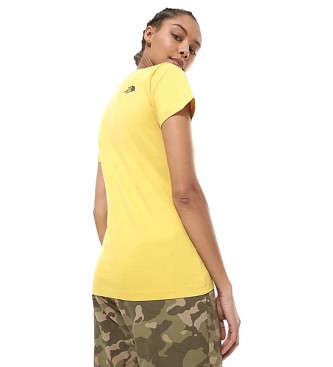 The North Face W T-shirt gialla facile
