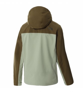 The North Face Future Light jacket green, brown