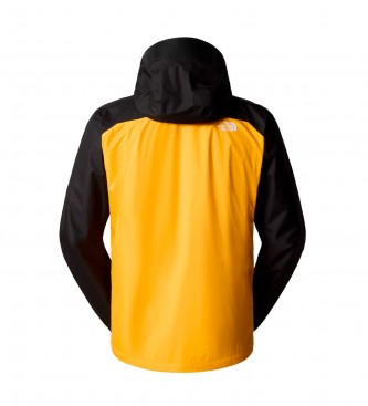The North Face Quest Zip In Triclimate Jacket black, yellow