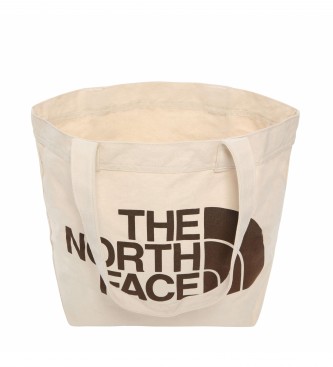 The North Face Logo Print beige tote bag -34,3x12,7x44,5cm