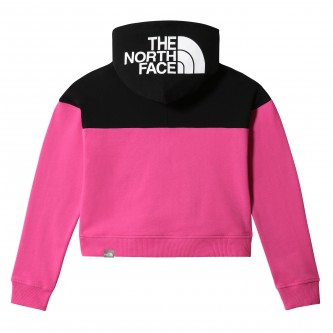 The North Face Drew Peak Cropped sweatshirt pink