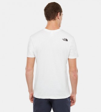 The North Face T-shirt Simple Dome bianca