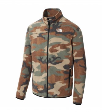 The North Face Glazier camouflage fleece 