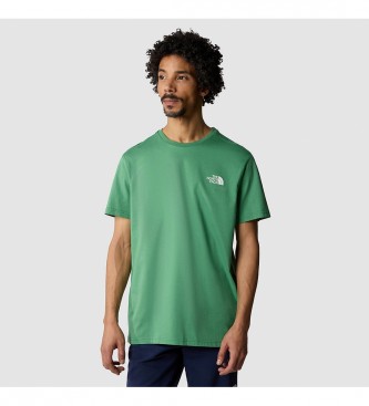 The North Face T-shirt simples Dome verde