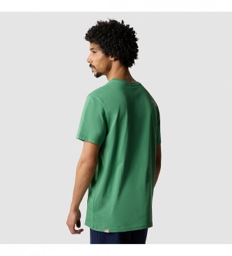 The North Face T-shirt simples Dome verde