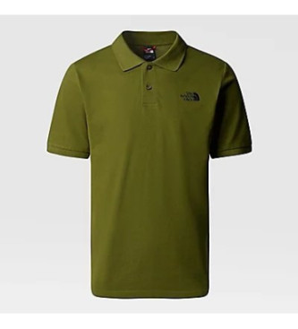 The North Face Polo in Piquet Verde