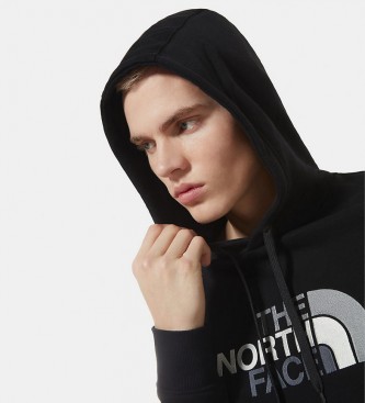 The North Face Drew Peak cotton sweatshirt black