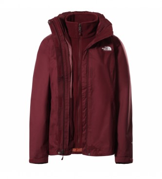 The North Face Evolve II Triclimate® Jacket burgundy