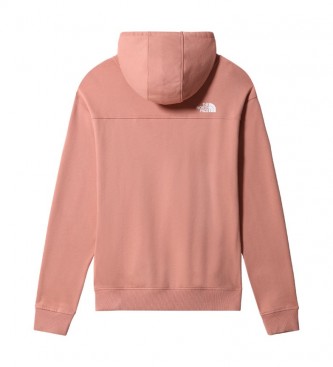 The North Face Light Drew pink sweatshirt