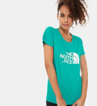 The North Face T-shirt verde fácil