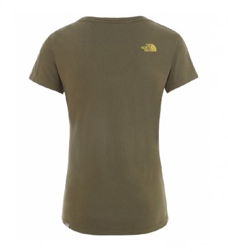 The North Face T-shirt verde NSE