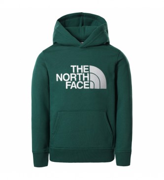 The North Face Drew Peak green sweatshirt