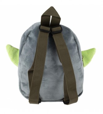 Cerd Group The Mandalorian plush backpack green -18x22x8cm-