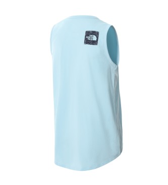 The North Face Foundation Graphic Tank Top blue