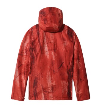 The North Face Giacca Fututelight Dryzzle rossa