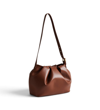 THEMOIRè Athenea Bucket Vegan sac à main marron