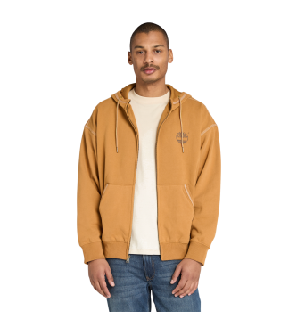 Timberland Felpa con cappuccio gialla