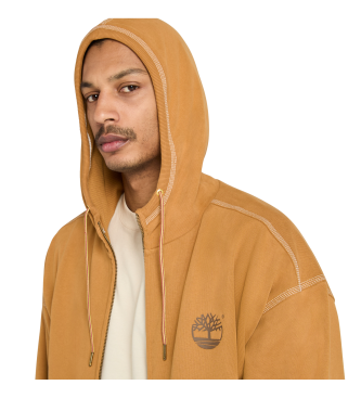 Timberland Felpa con cappuccio gialla
