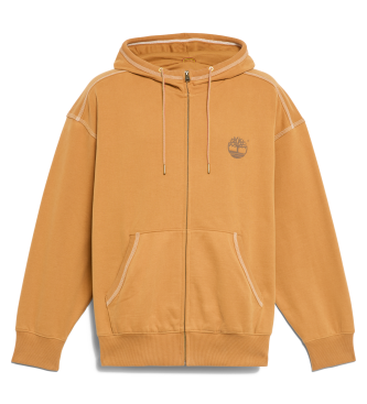 Timberland Felpa con cappuccio gialla