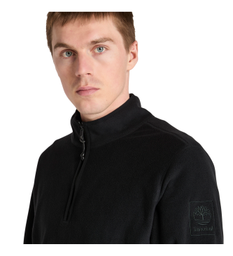 Timberland Black 1/4 zip fleece